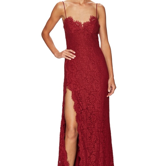 Fame and Partners - Everett Burgundy Dress - sz. 2